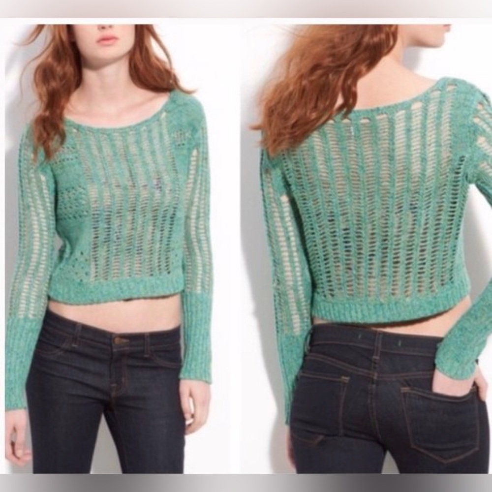 free people women's knit sweater "goccia"pullover, Sz XS